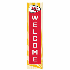 Kansas City Chiefs Summer Seasonal Single Sided Large Leaner, 46"