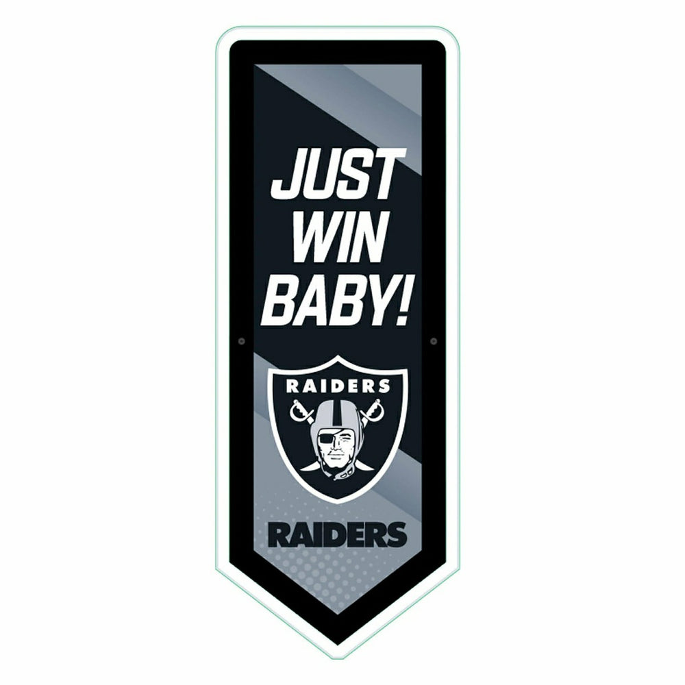 LED Wall Decor, Pennant, Las Vegas Raiders