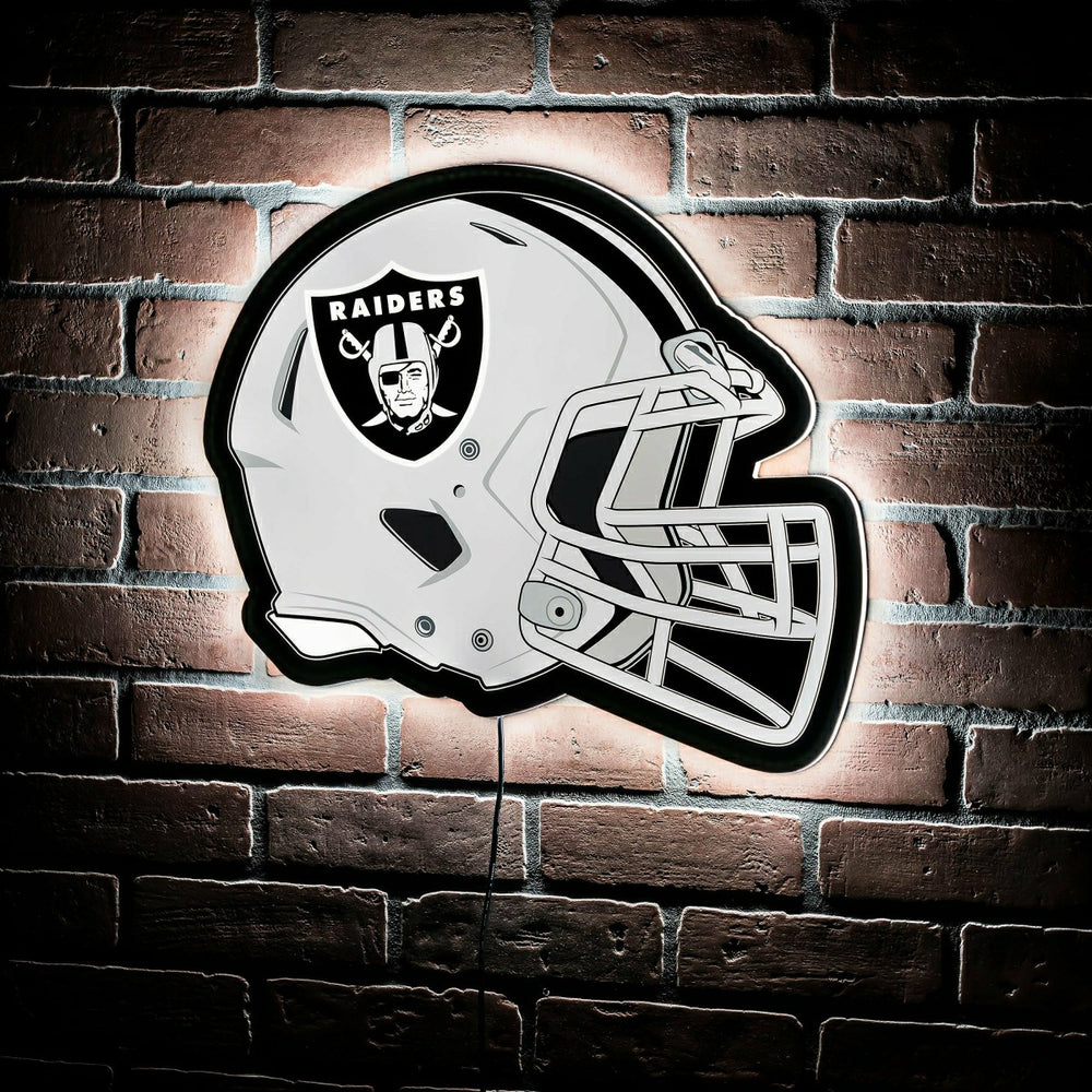 LED Wall Decor, Helmet, Las Vegas Raiders