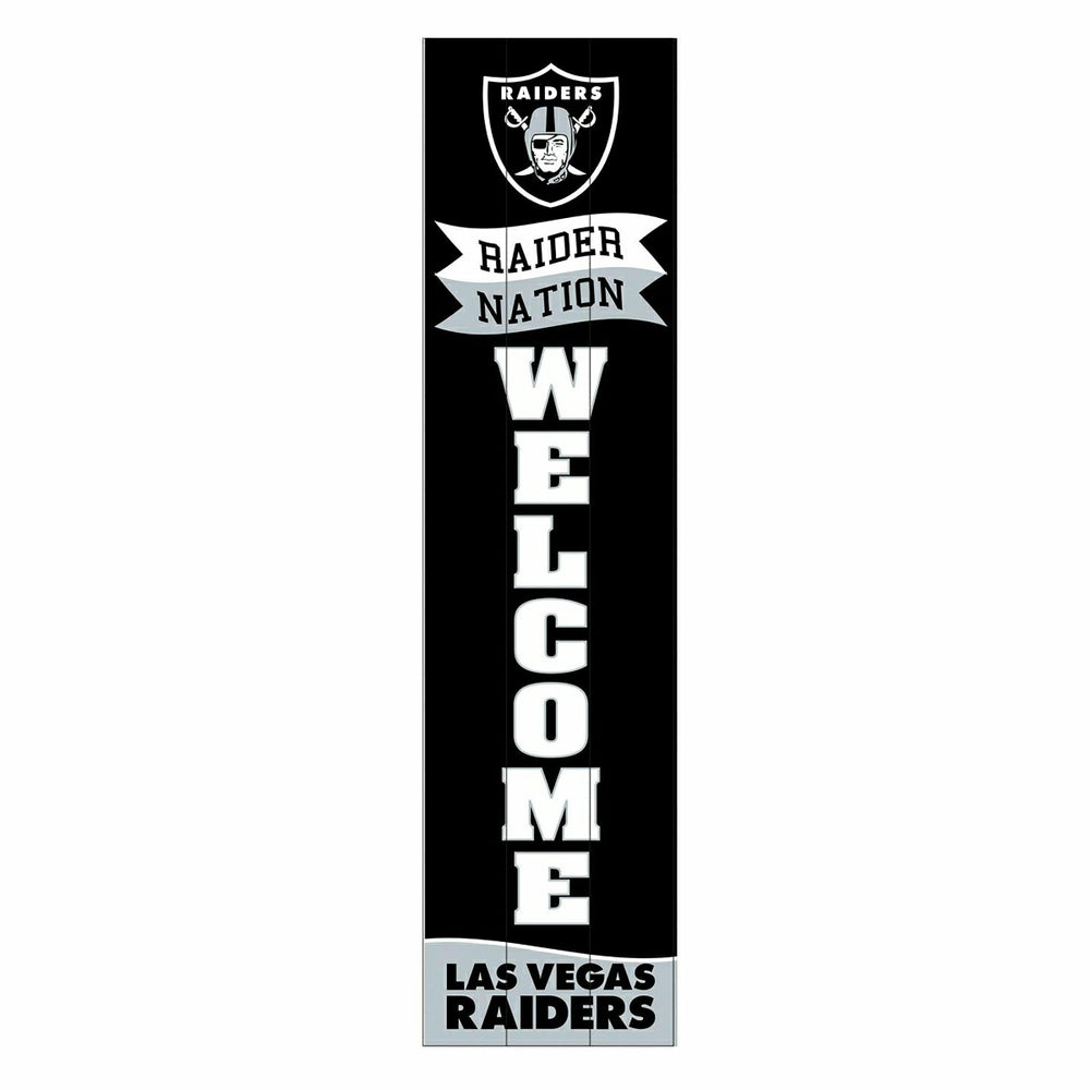Las Vegas Raiders Large Single Sided Leaner, 46"