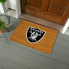 Coir Mat, 16"x28", Las Vegas Raiders