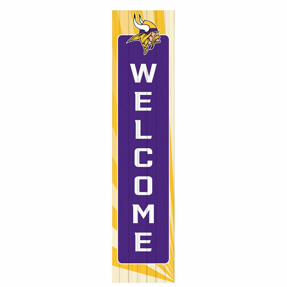 Minnesota Vikings Summer Seasonal Single Sided Large Leaner, 46"