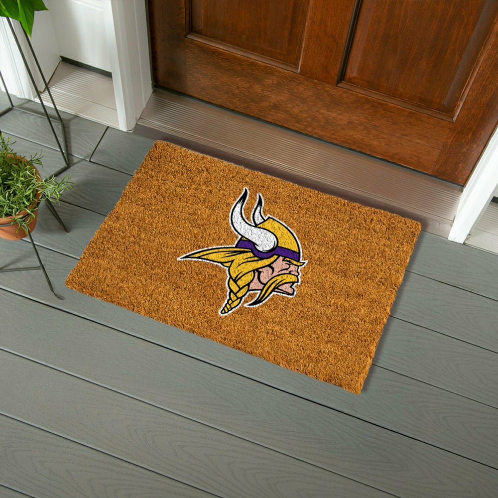 Coir Mat, 16"x28", Minnesota Vikings