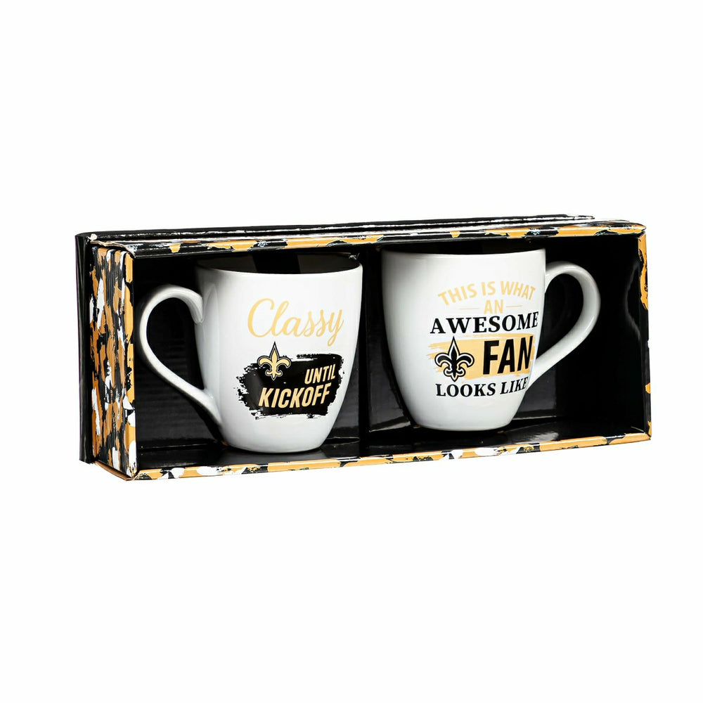 New Orleans Saints, Ceramic Cup O'Java 17oz Gift Set