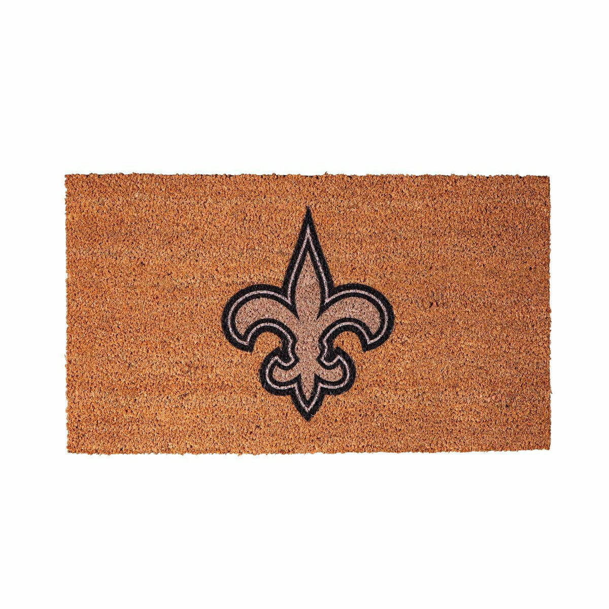 Coir Mat, 16"x28", New Orleans Saints