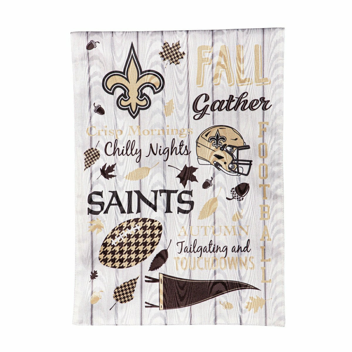 New Orleans Saints, Moire Flag, GDN, Fall Seasonal
