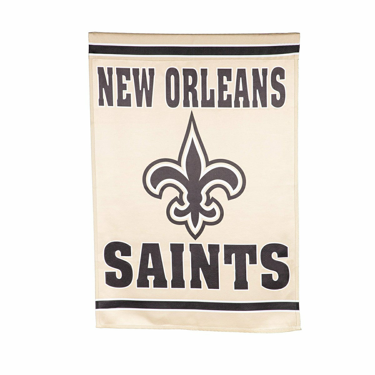 Embossed Suede Flag, House Size, New Orleans Saints