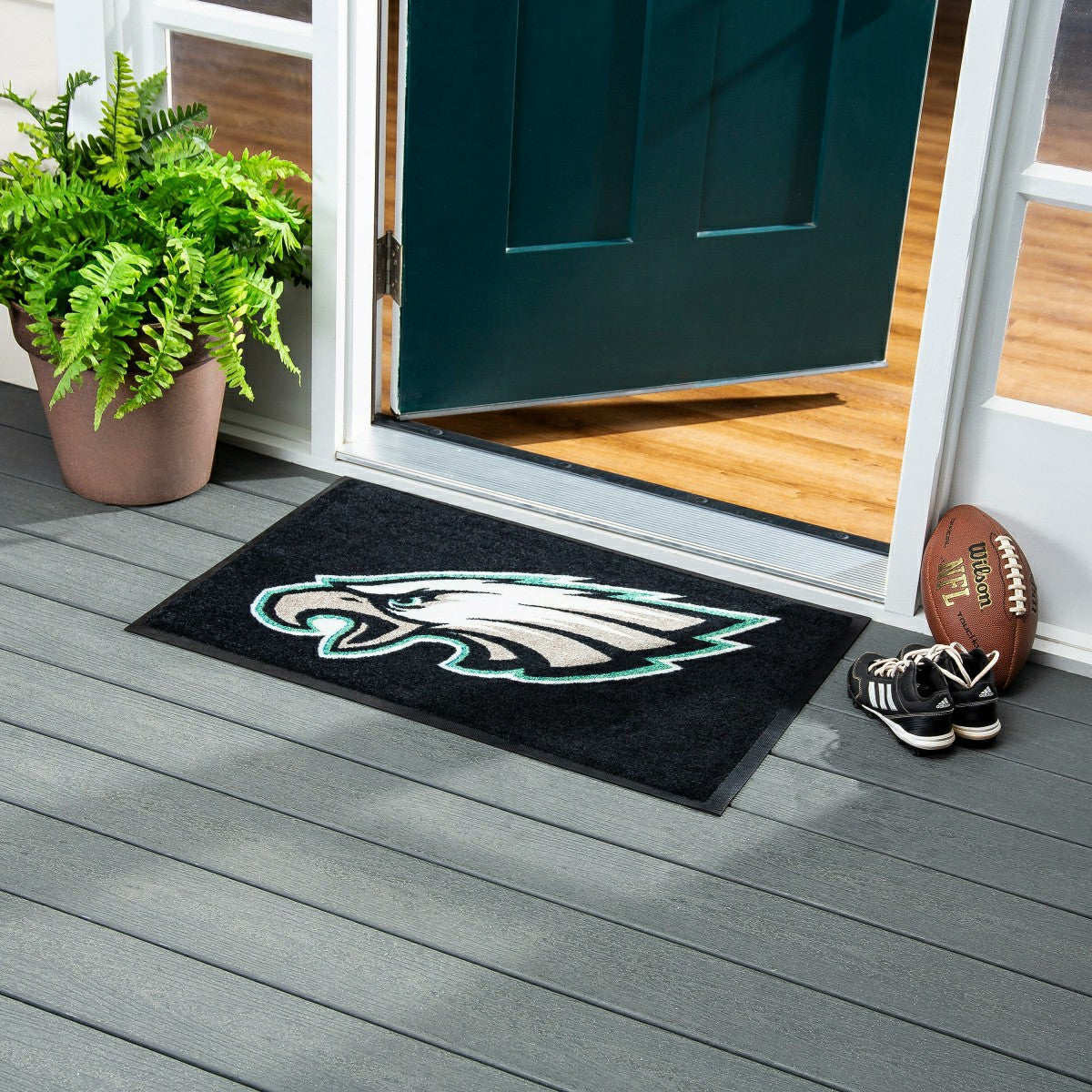 2'x3' USA Made Indoor/Outdoor Entryway Mat, Philadelphia Eagles