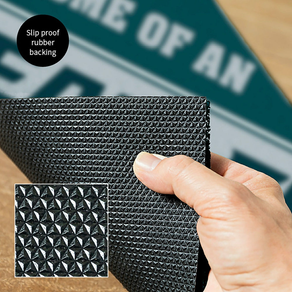 Philadelphia Eagles, PVC Mat COLOR, Home of a Fan