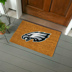 Coir Mat, 16"x28", Philadelphia Eagles