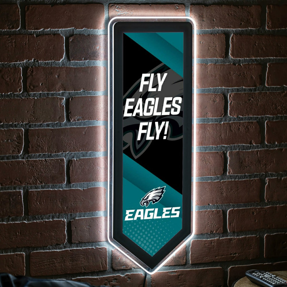 LED Wall Decor, Pennant, Philadelphia Eagles