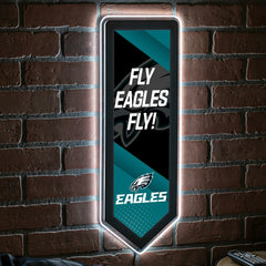 LED Wall Decor, Pennant, Philadelphia Eagles