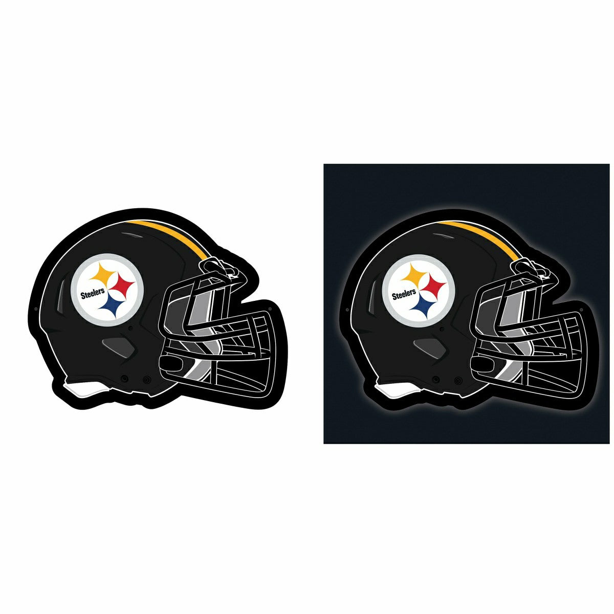 LED Wall Decor, Helmet, Pittsburgh Steelers