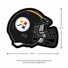 LED Wall Decor, Helmet, Pittsburgh Steelers