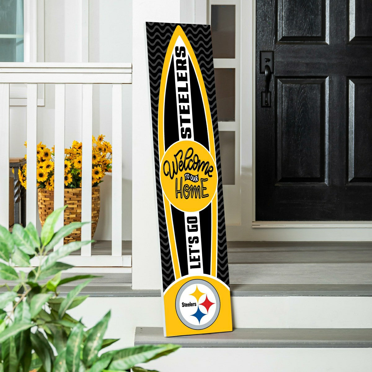 Pittsburgh Steelers Summer Seasonal Surfboard ECM Exclusive 47" Single