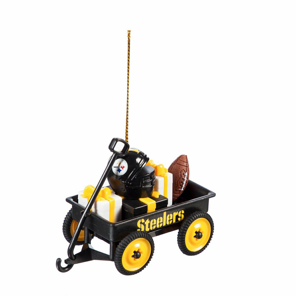 Pittsburgh Steelers Team Wagon Ornament