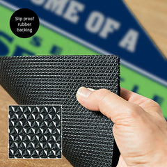Seattle Seahawks, PVC Mat COLOR, Home of a Fan