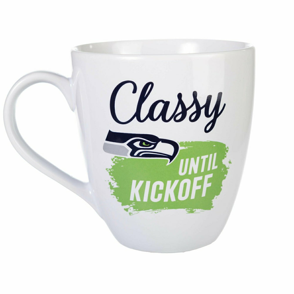 Seattle Seahawks, Ceramic Cup O'Java 17oz Gift Set