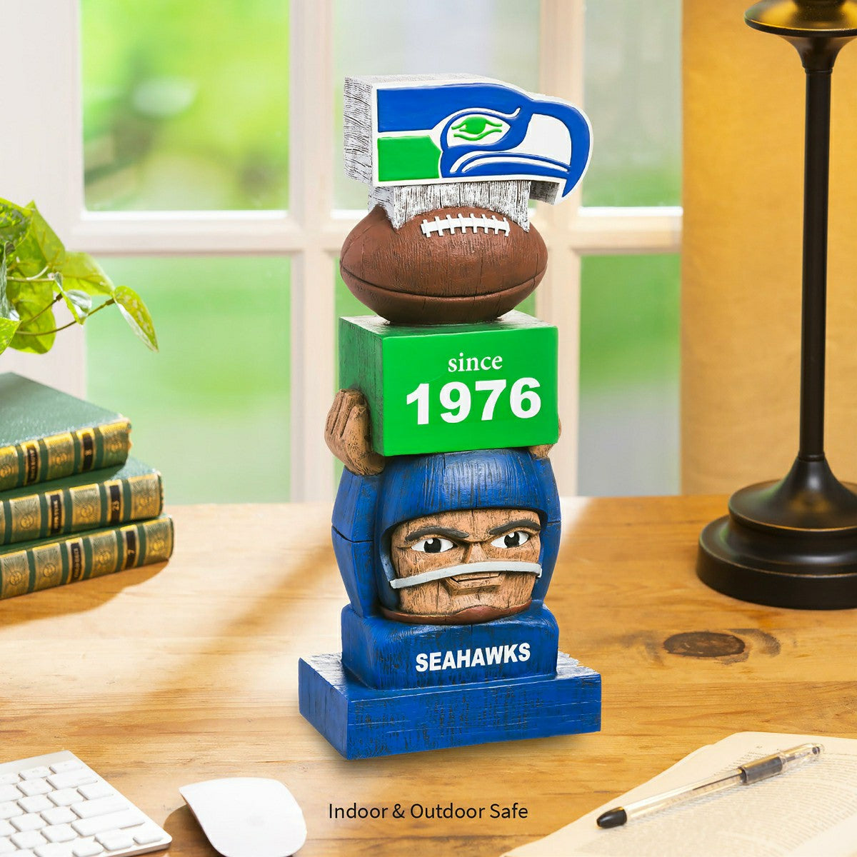 Seattle Seahawks Vintage Garden Statue