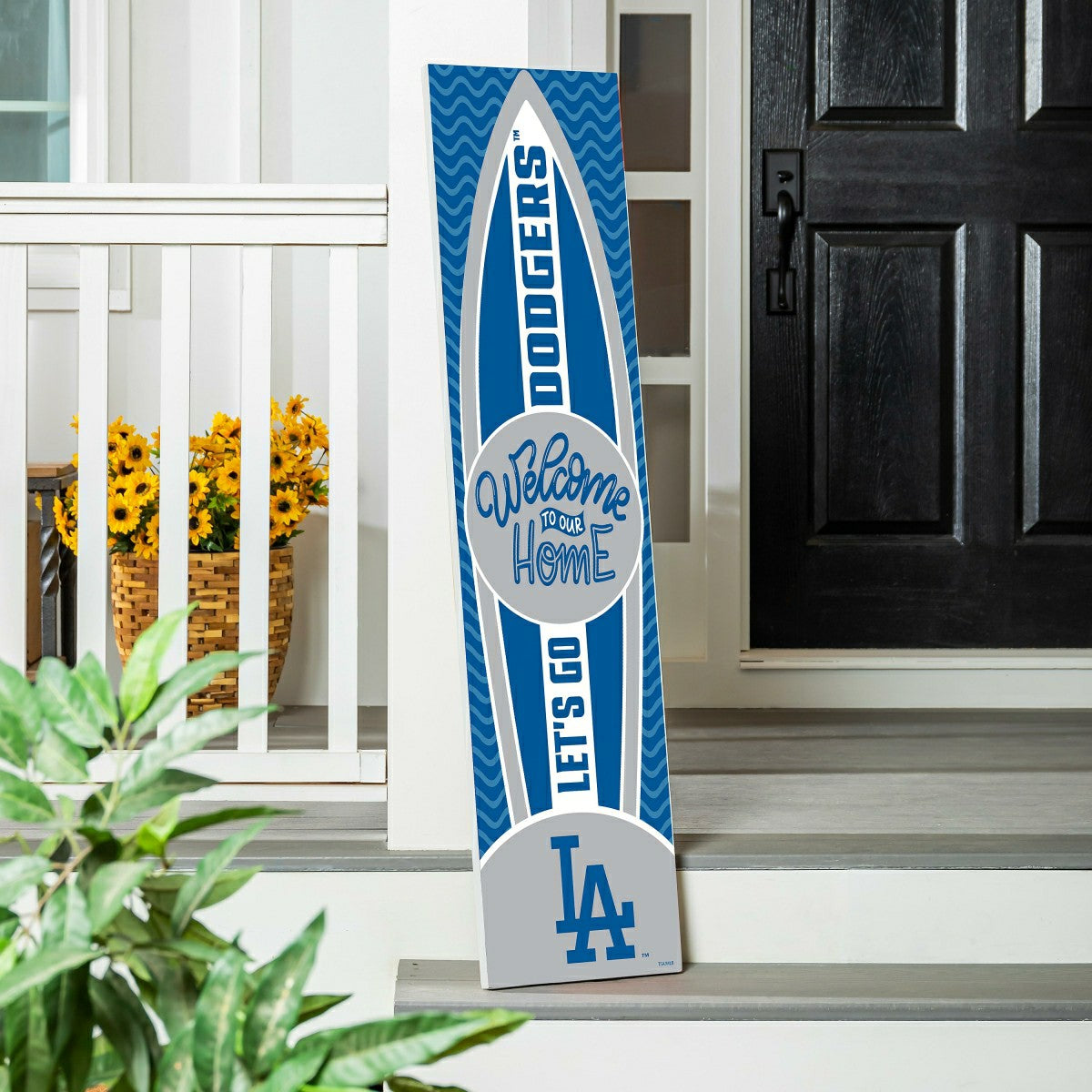 Los Angeles Dodgers Summer Seasonal Surfboard ECM Exclusive 47" Single