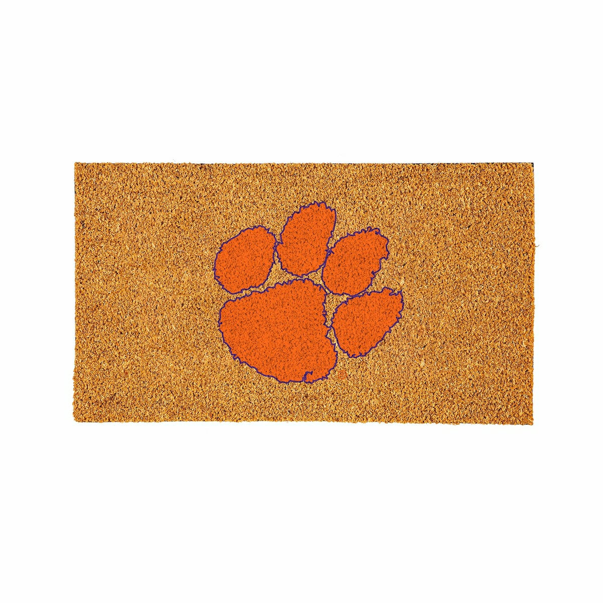 Coir Mat, 16"x28", Clemson University