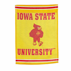 Embossed Suede Flag, House Size, Iowa State University
