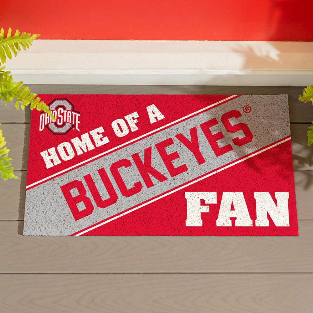 Ohio State University, PVC Mat COLOR, Home of a Fan