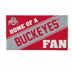 Ohio State University, PVC Mat COLOR, Home of a Fan