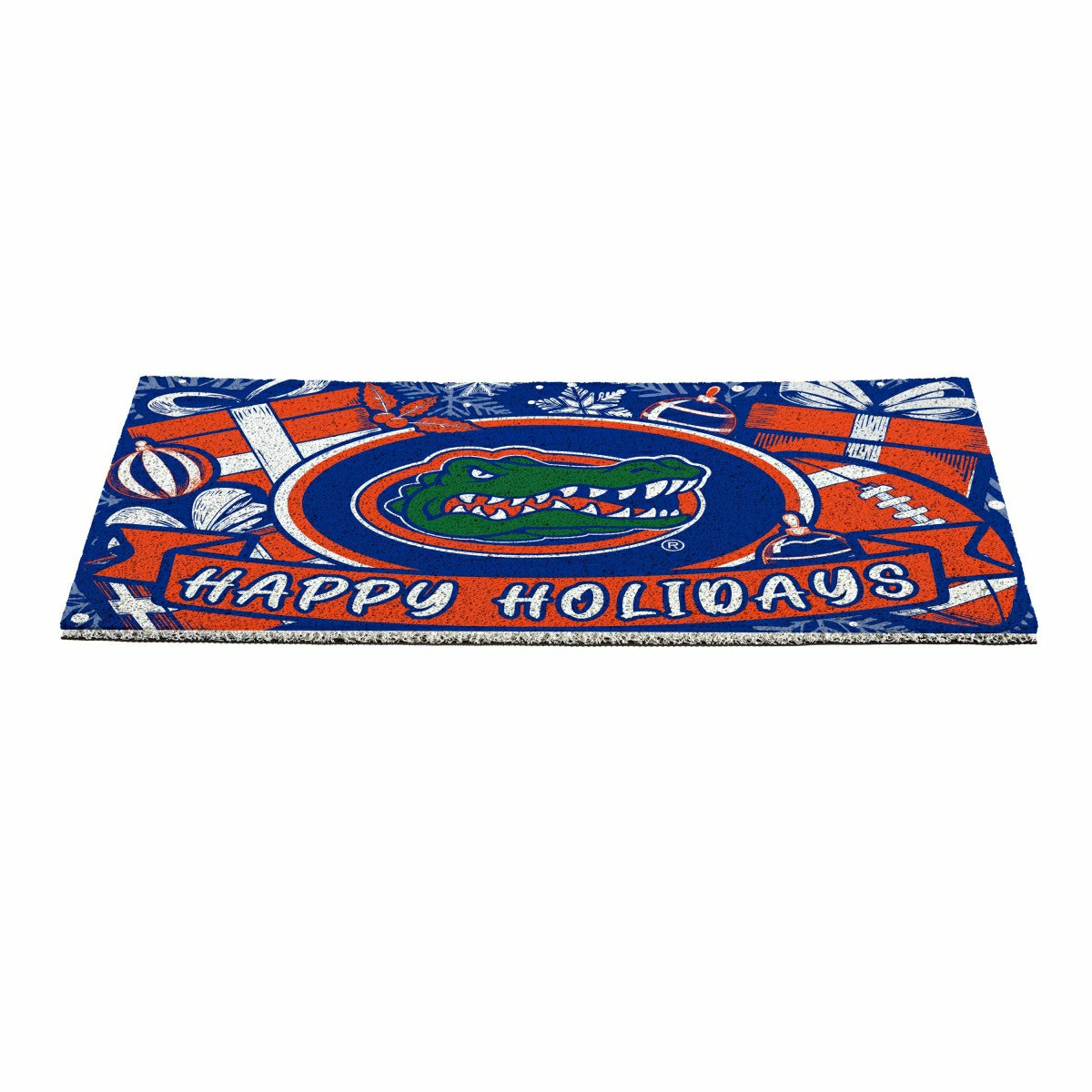 University of Florida Holiday PVC Mat, 28"x16"