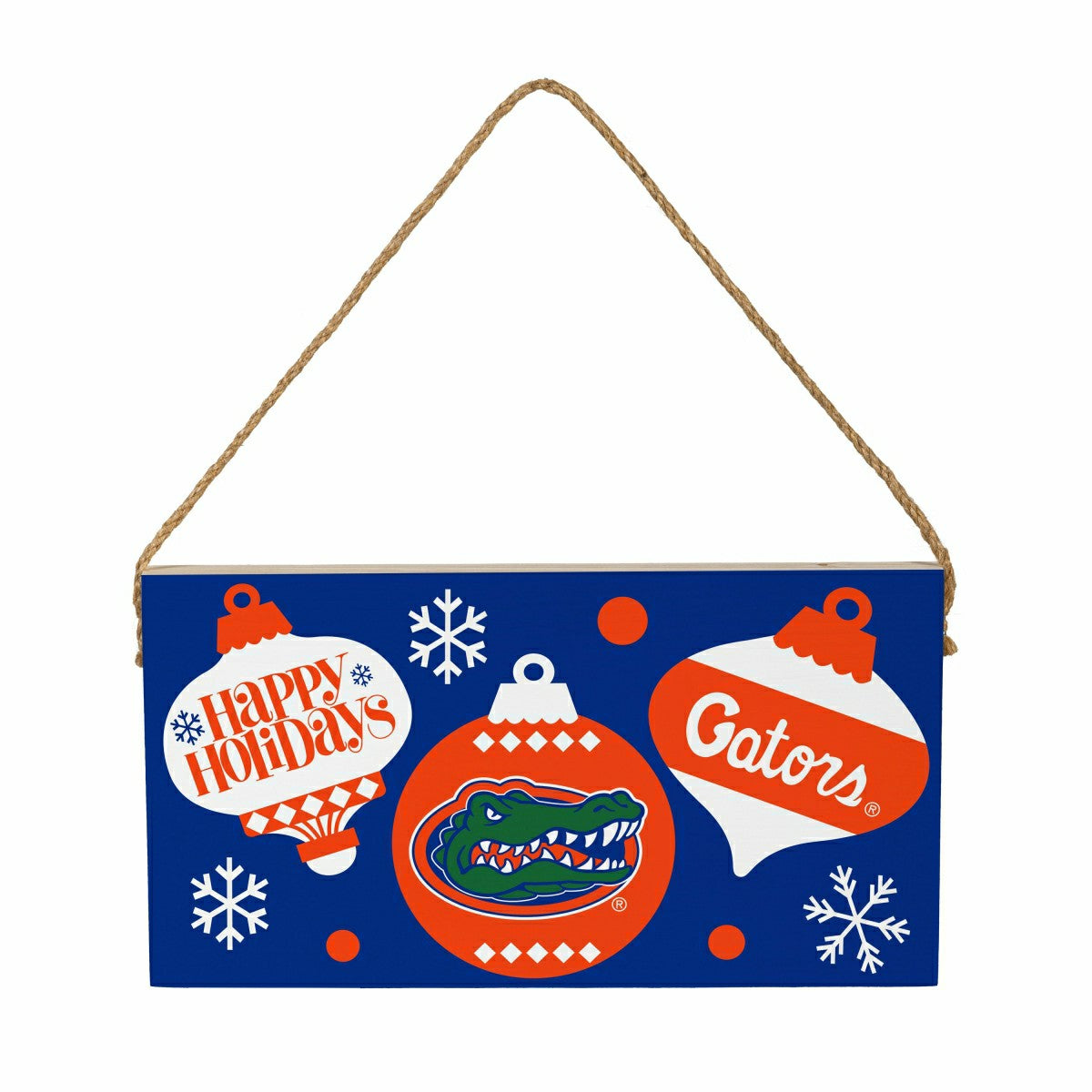 University of Florida Holiday Wood Wall Sign, 6x11