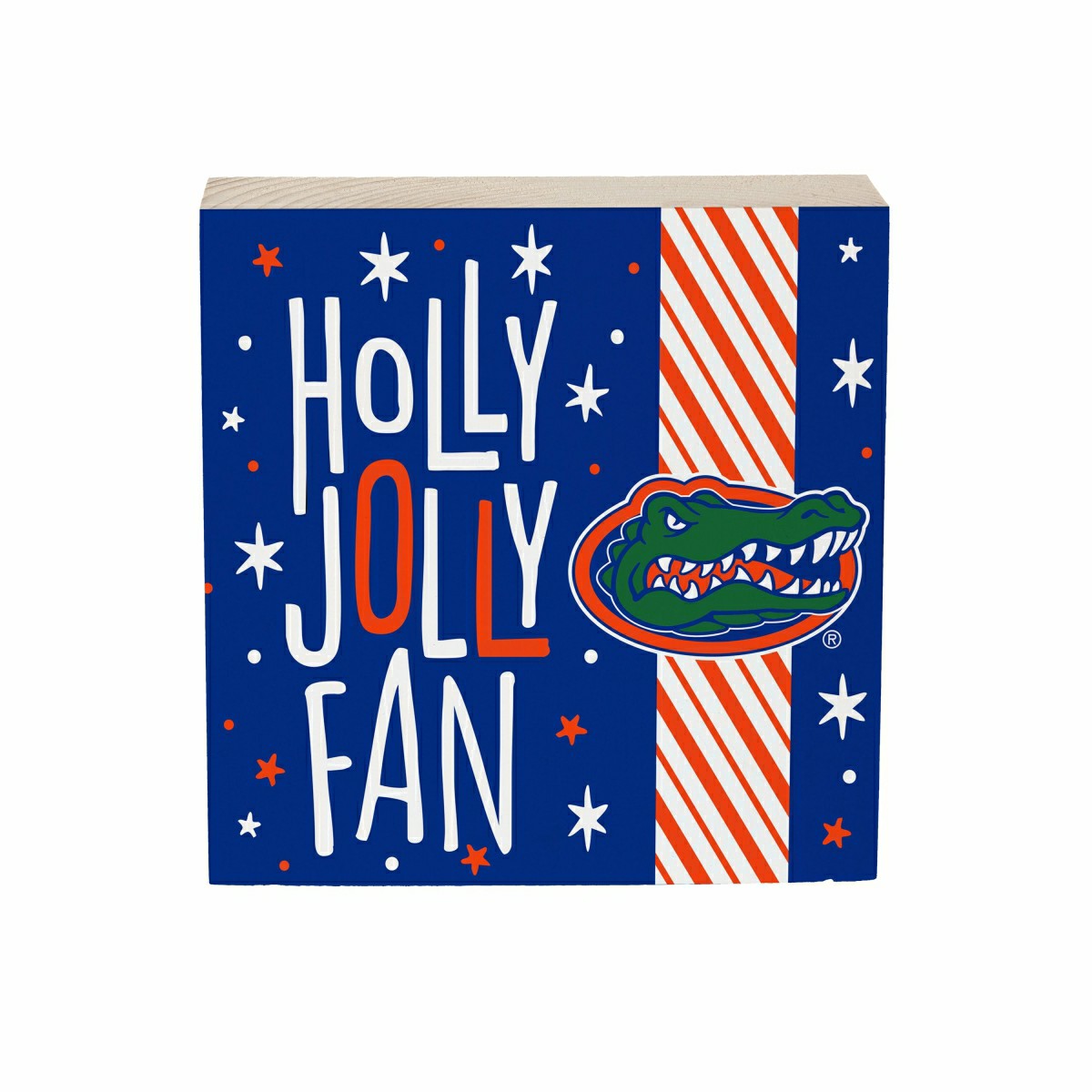 University of Florida Block, Holiday, 6x6