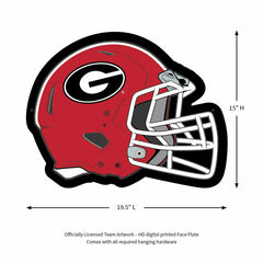 LED Wall Decor, Helmet, University of Georgia