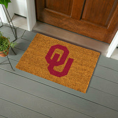 Coir Mat, 16"x28", University of Oklahoma