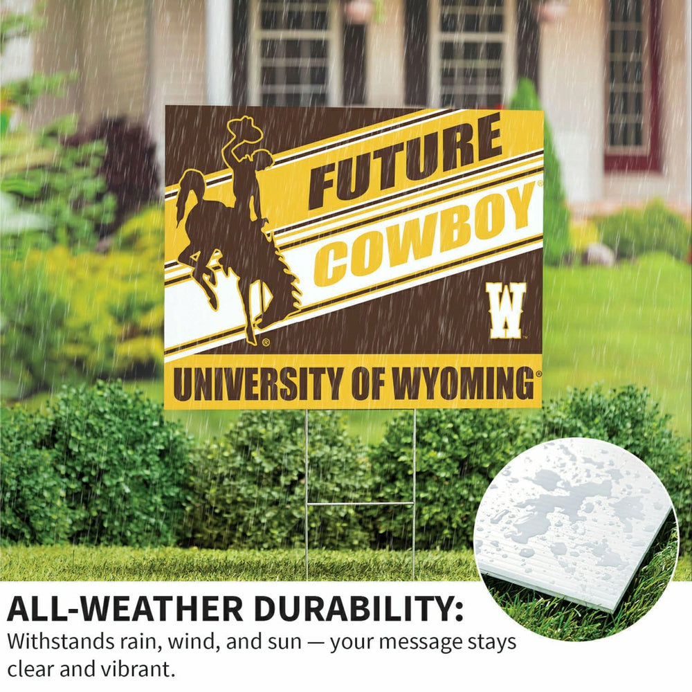 University of Wyoming Coroplast Yard Sign, Future Student