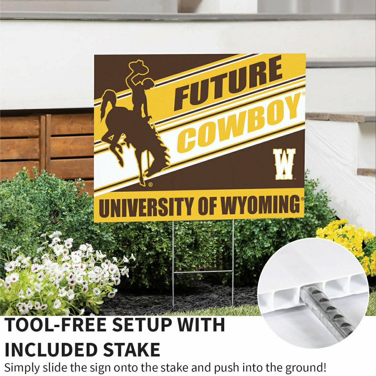 University of Wyoming Coroplast Yard Sign, Future Student