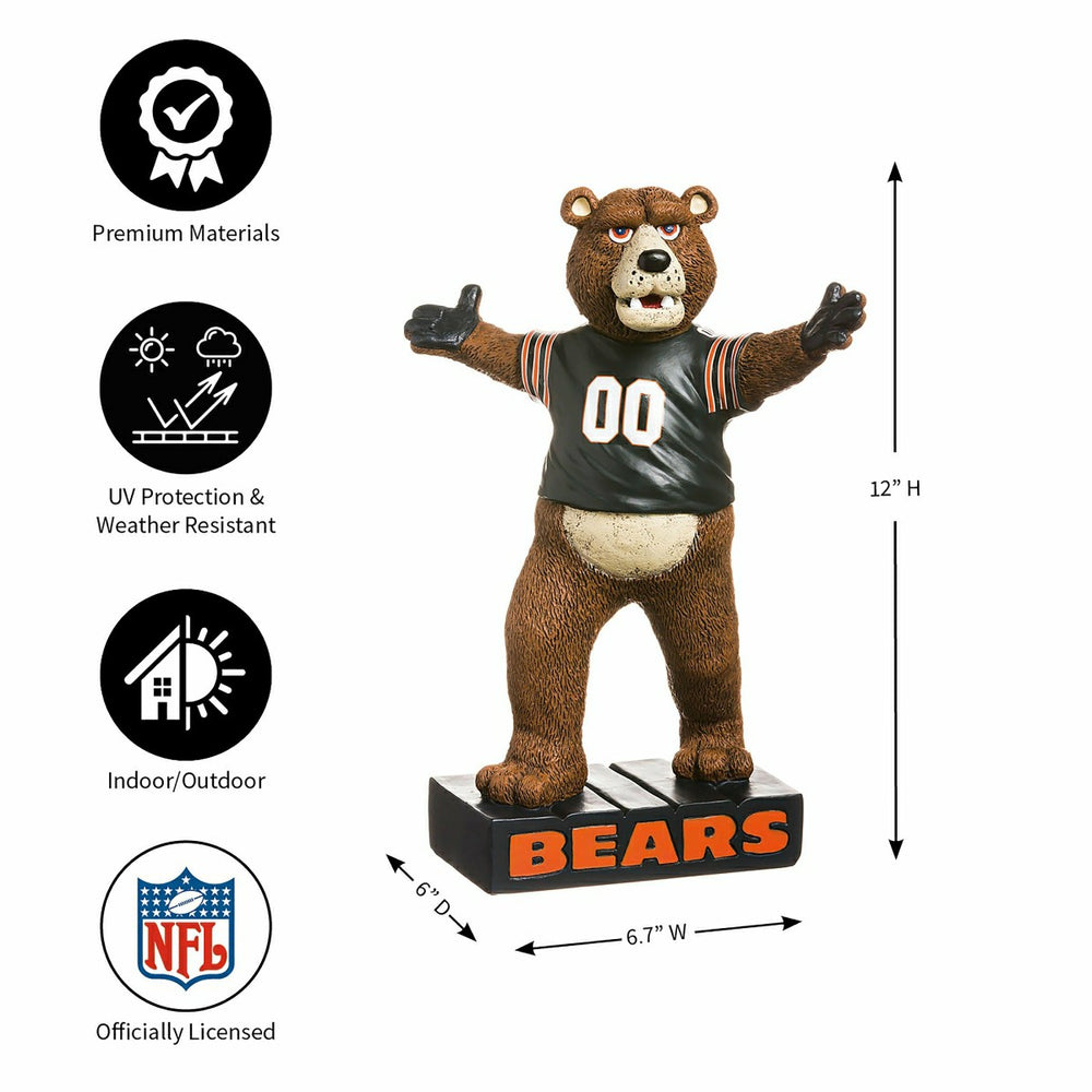Chicago Bears Mascot Statue