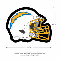 LED Wall Decor, Helmet, Los Angeles Chargers