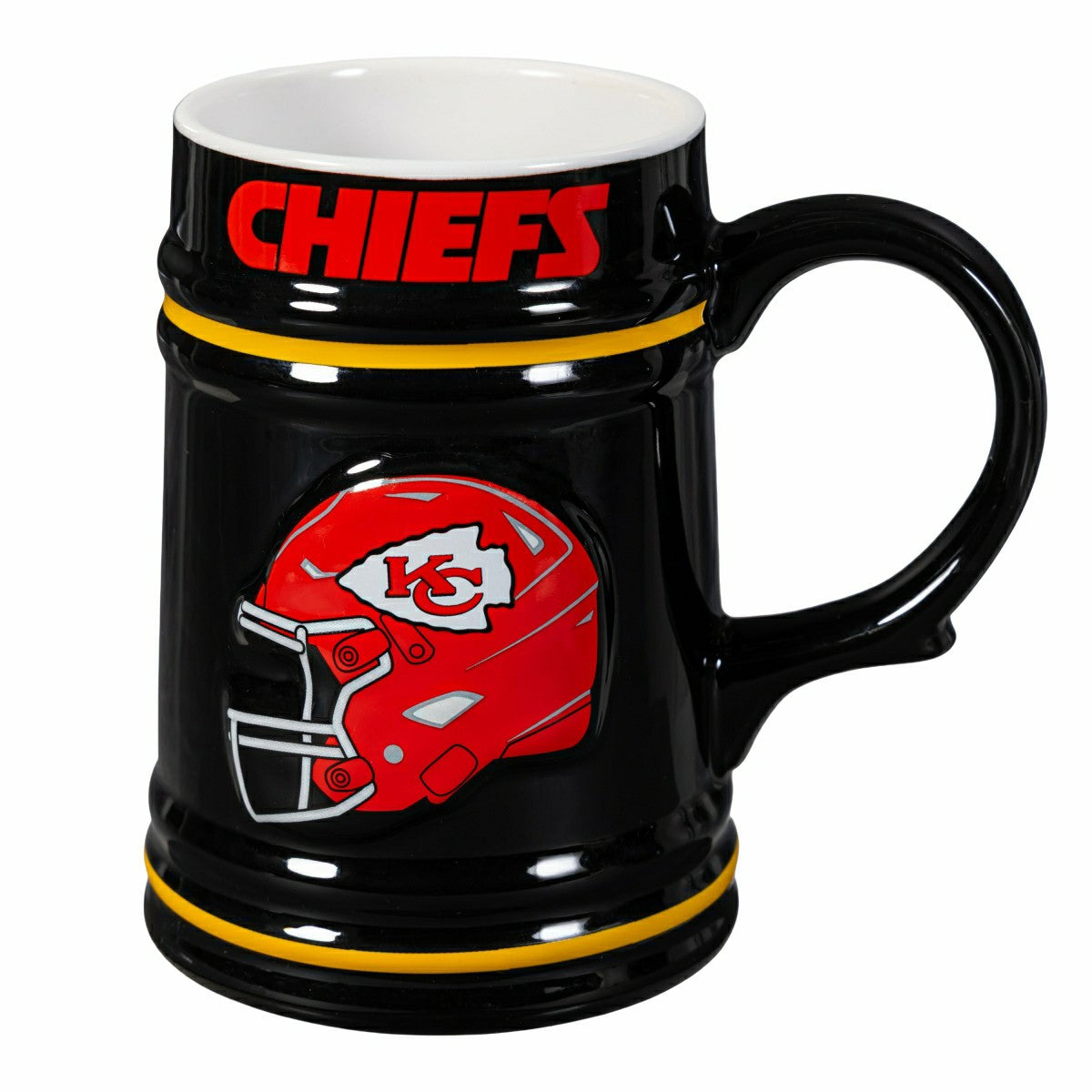 Kansas City Chiefs Ceramic Stein Cup, 24oz