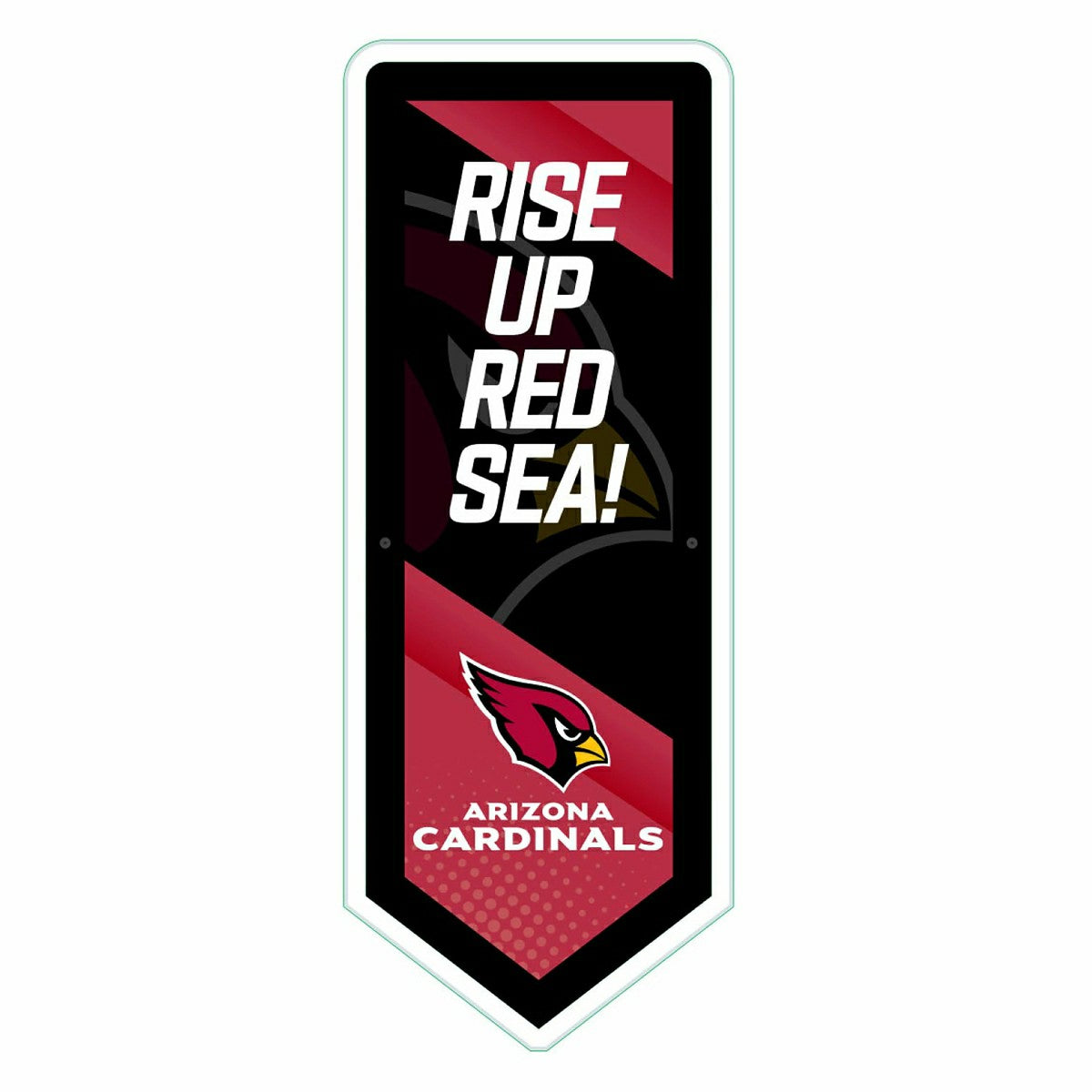 LED Wall Decor, Pennant, Arizona Cardinals
