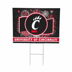 University of Cincinnati Yard Sign, Patriotic