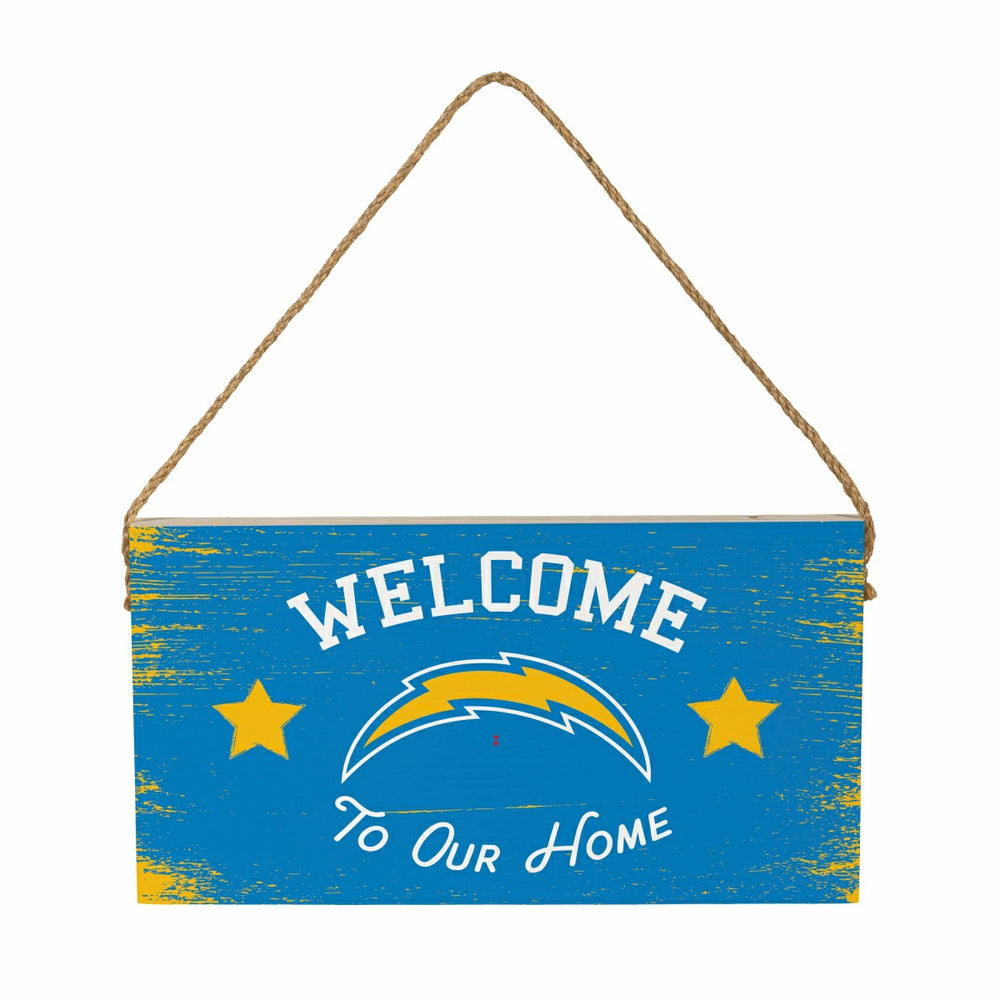 Los Angeles Chargers Wood Wall Sign, 6x11