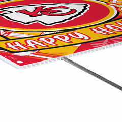 Kansas City Chiefs Yard Sign, Holiday