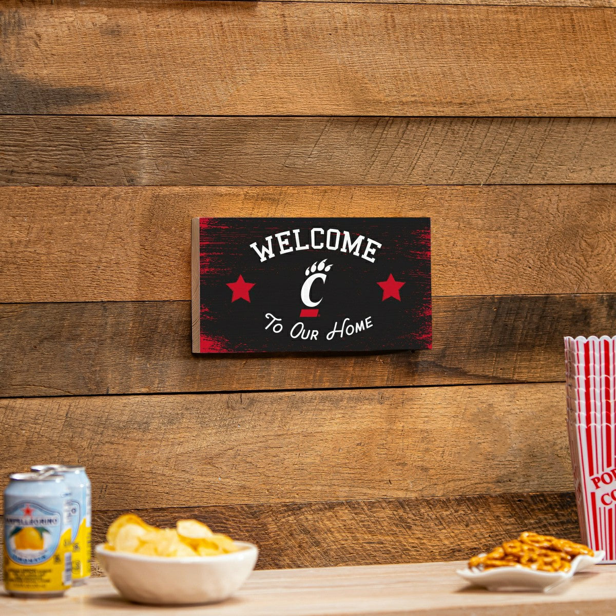 University of Cincinnati Wood Wall Sign, 6x11