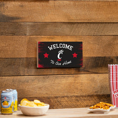 University of Cincinnati Wood Wall Sign, 6x11