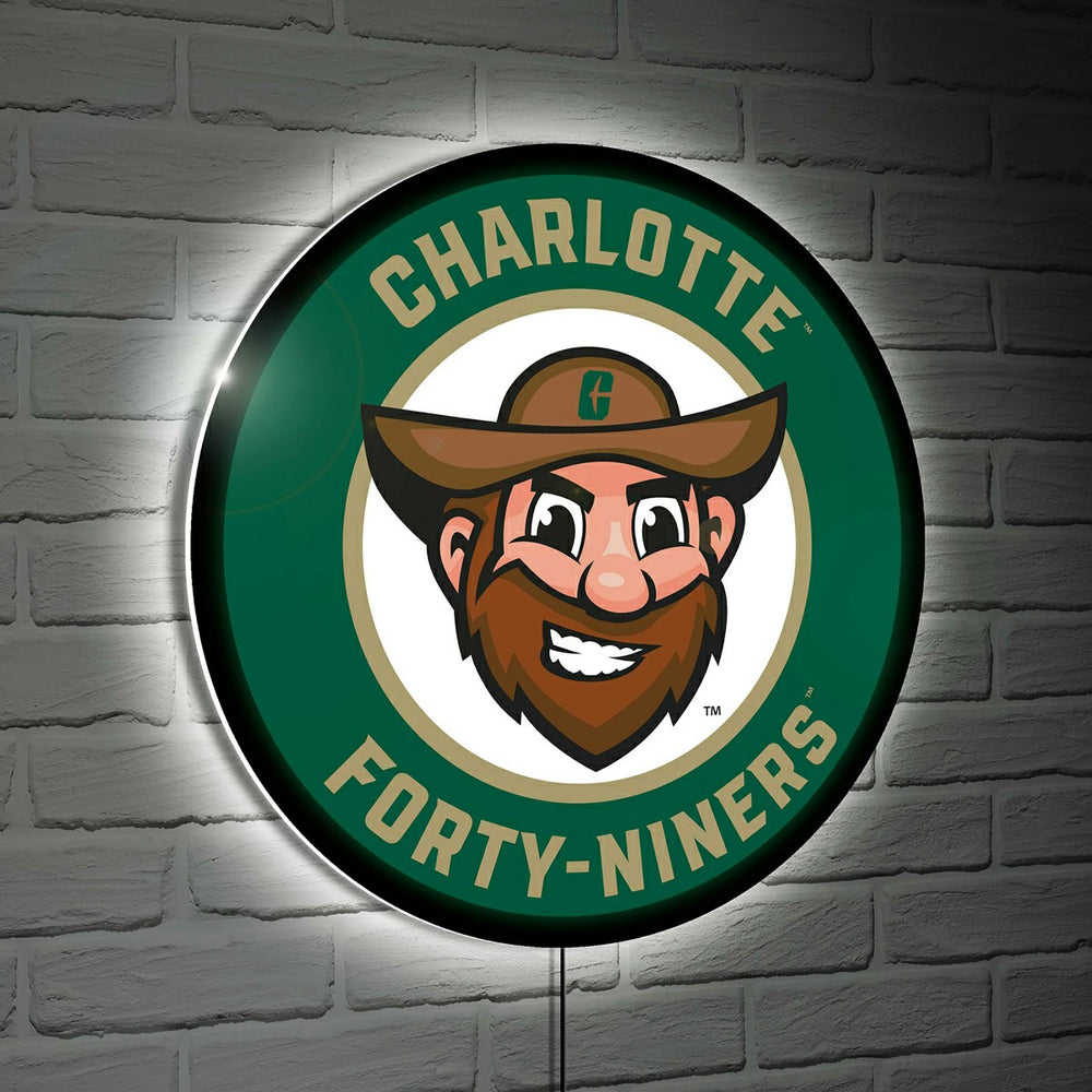 University of North Carolina/Charlotte College Large Round Edgelite LE