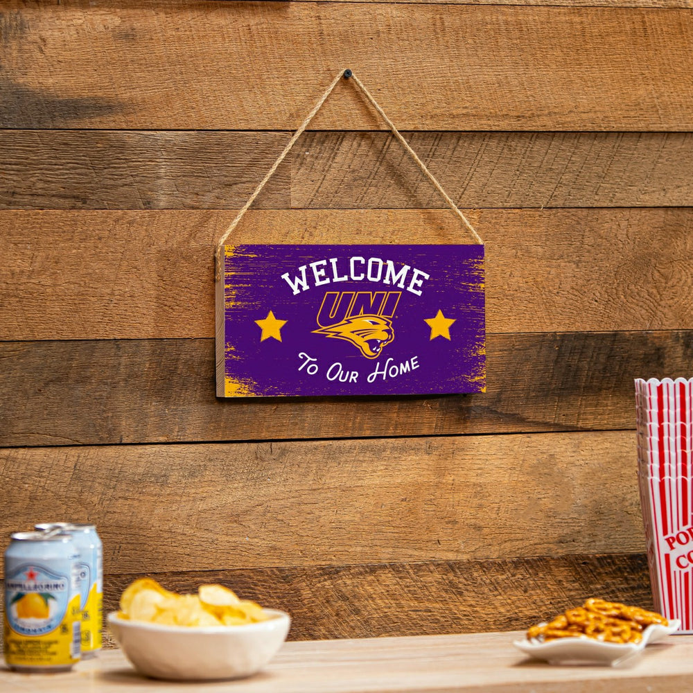 University of Northern Iowa Wood Wall Sign, 6x11
