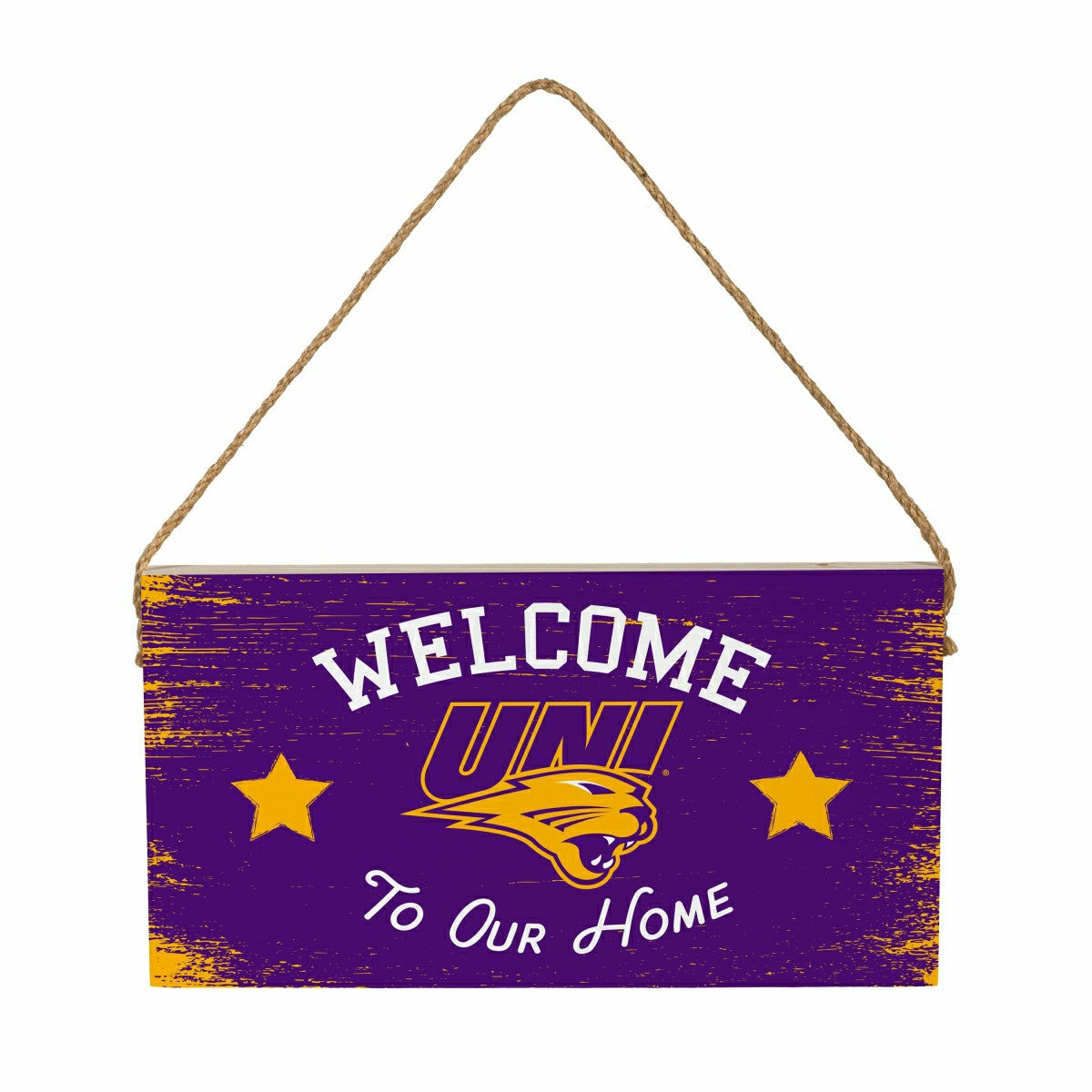 University of Northern Iowa Wood Wall Sign, 6x11