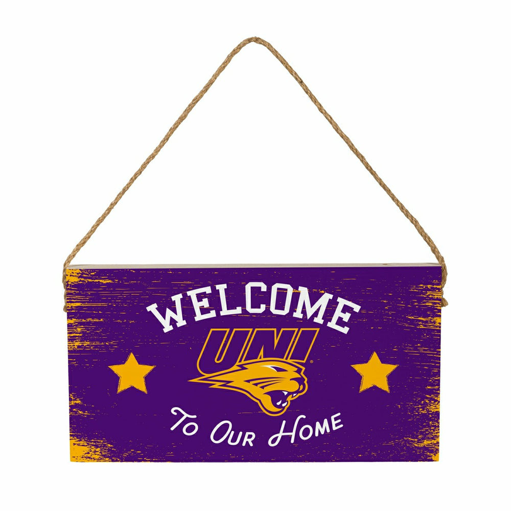 University of Northern Iowa Wood Wall Sign, 6x11