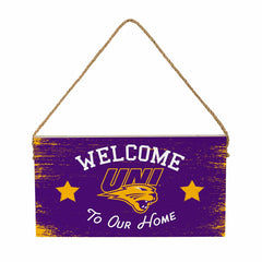 University of Northern Iowa Wood Wall Sign, 6x11