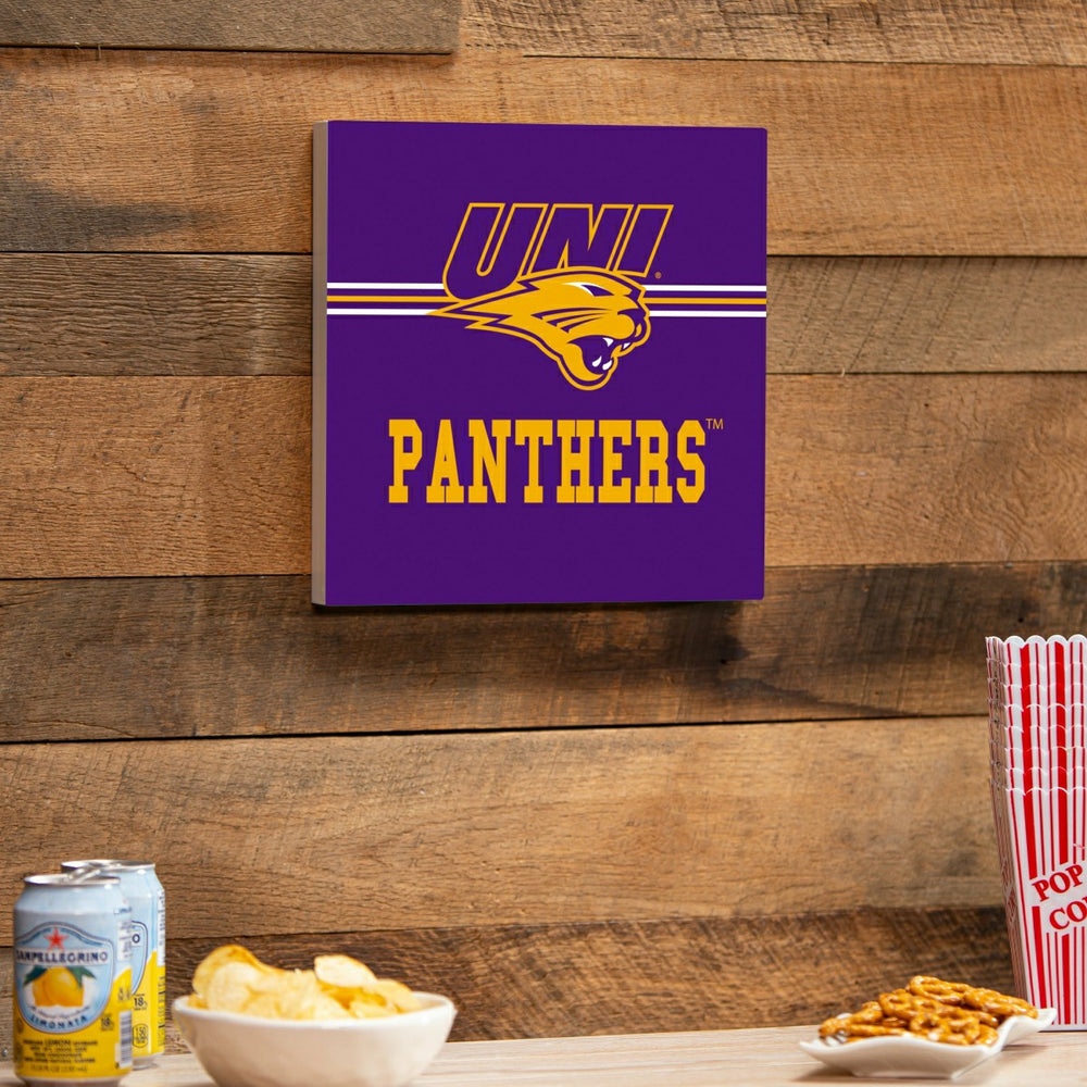 University of Northern Iowa Wood Wall Sign, 12x12